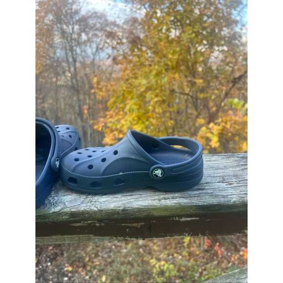 Crocs Kids' Baya Clog Navy Sz 1 Youth - Picture 5 of 8